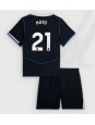 Billige Chelsea Jorrel Hato #21 Tredjedraktsett Barn 2025-26 Kortermet (+ Korte bukser)